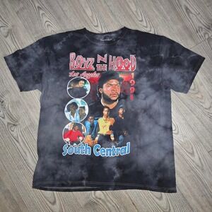 Boyz N The Hood South Central Tshirt Black Gray Tie Dye - Men's XL